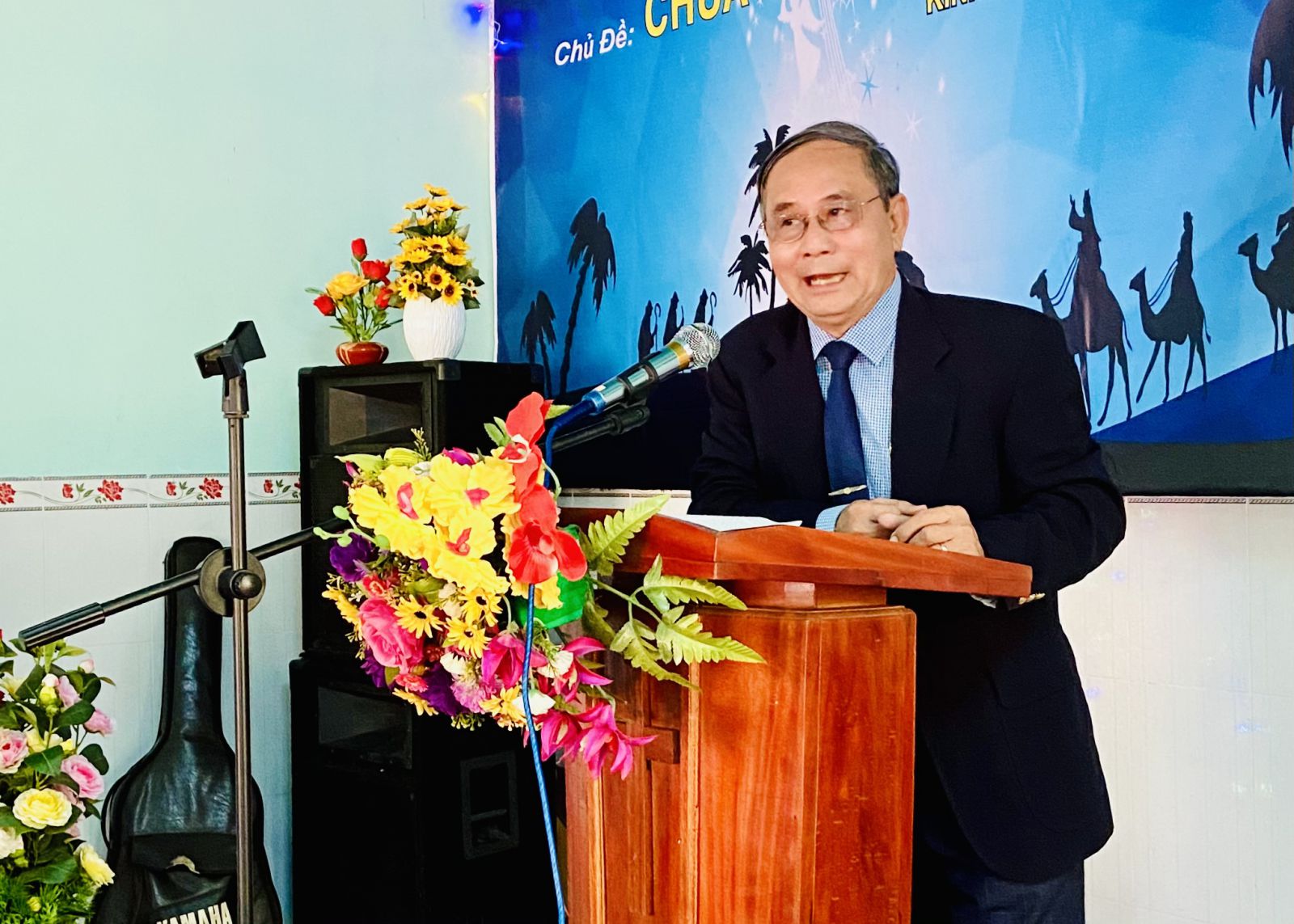 Hội Trưởng - Mục sư Hồ Tấn Khoa chia sẻ sứ điệp